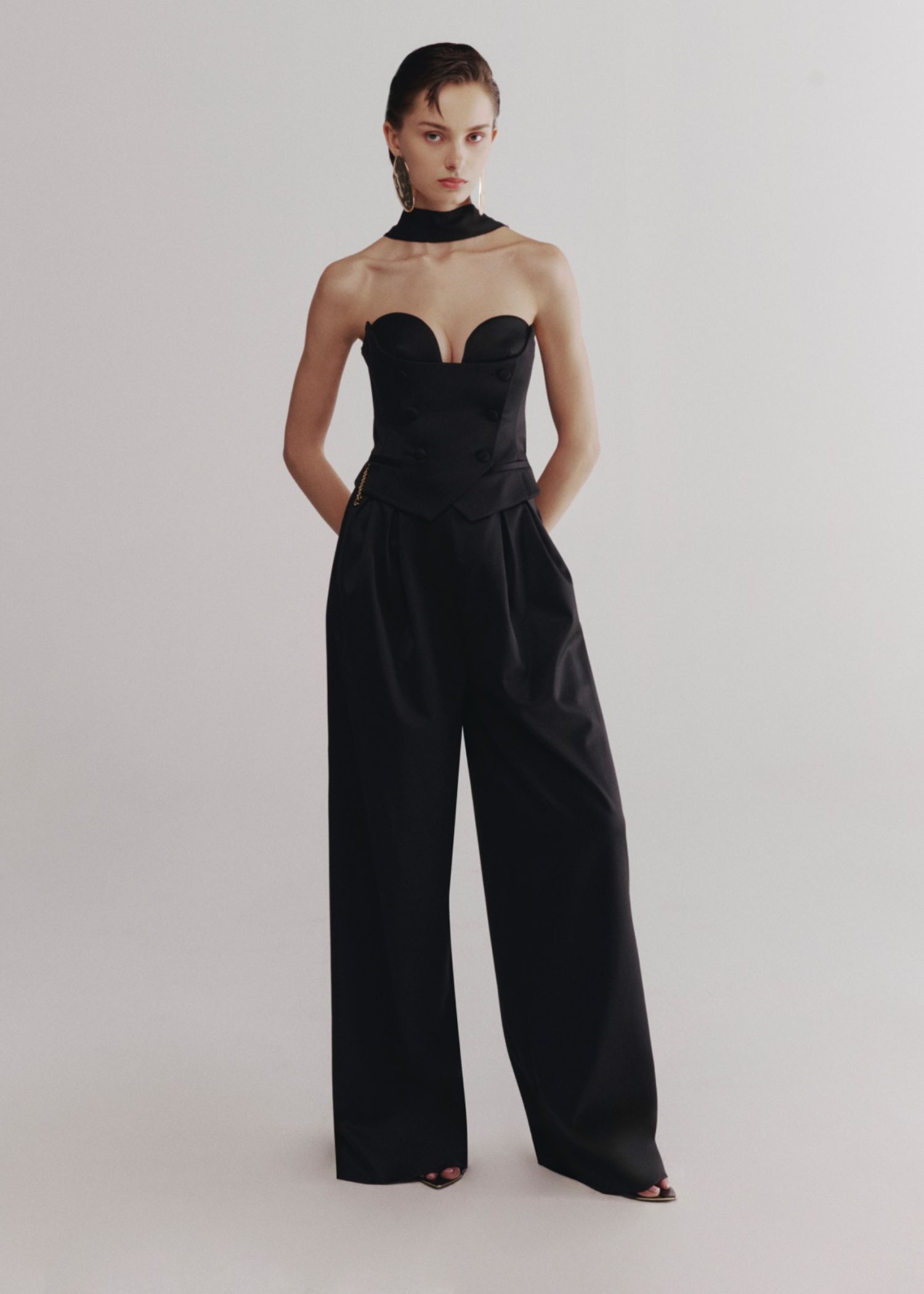Tuta Sartoriale Con Corsetto